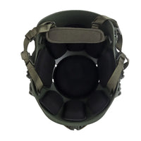 Casque Airsoft Tactique Haute Coupe, Version Simplifiée ABS, 56-60 cm, Rails Latéraux, vue 6