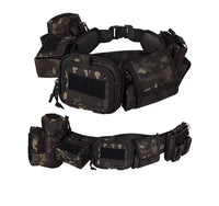 Ceinture Tactique Rembourrée MOLLE avec ou sans Poches, Camouflage ou Unie, vue 8