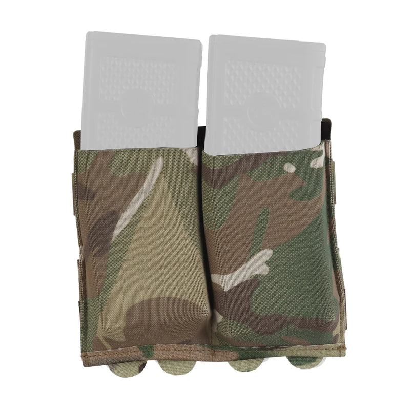 Porte-Chargeur Élastique MOLLE Nylon 5,56 et 7,62 mm, Simple, Double ou Triple, vue 9