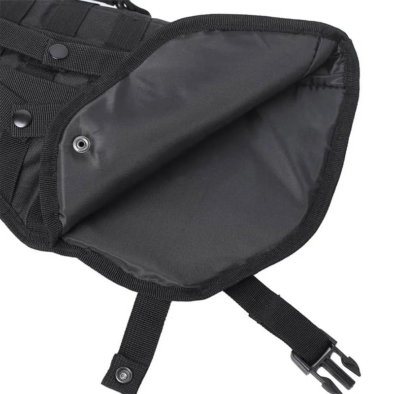 Housse Fusil Tactique Rembourrée 71 cm à Bandoulière, Noir, Vert ou Sable, vue 5