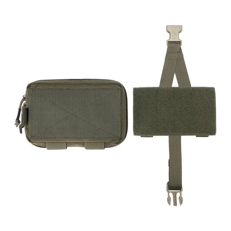 Pochette Utilitaire MOLLE à Sangle et Boucle en Nylon, 18 x 12 x 4 cm, Panneau Auto-Agrippant, 6 Coloris, vue 3