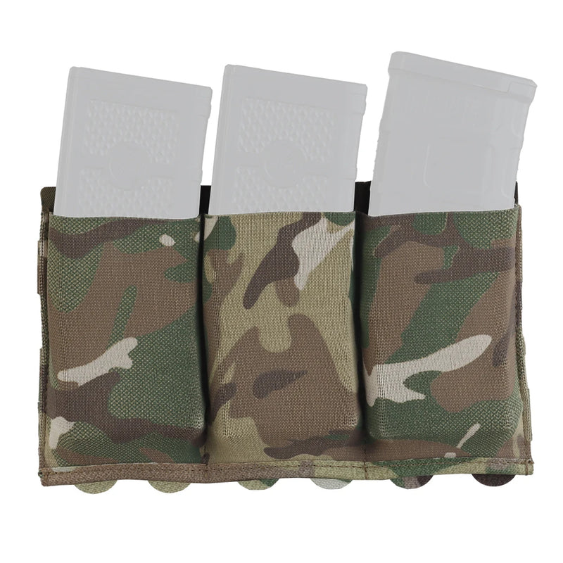 Porte-Chargeur Élastique MOLLE Nylon 5,56 et 7,62 mm, Simple, Double ou Triple, vue 18