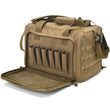 Sac de Tir en Nylon 600D à Cloisons Amovibles et Panneaux MOLLE, 37 x 23 x 27 cm