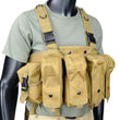 Gilet Tactique Chest Rig pour Chargeurs AK, Nylon 600D, Sept Coloris