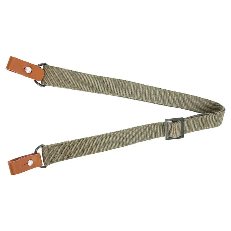 Bretelle de Fusil 2 Points pour AK, Nylon et Cuir, 62 à 112 cm, vue 3
