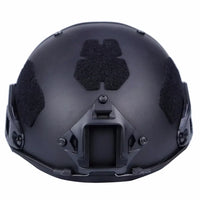 Casque Airsoft Tactique ABS 52-64 cm, Rails Latéraux et Support Frontal, vue 2