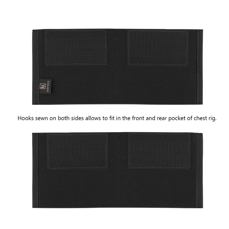 Insert Porte-Chargeur Double Élastique 7,62 mm pour Gilet de Poitrine, 3 Coloris, vue 2