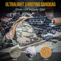 Sac de Tir d'Appui à Remplir en Nylon 500D pour Carabine, vue 5