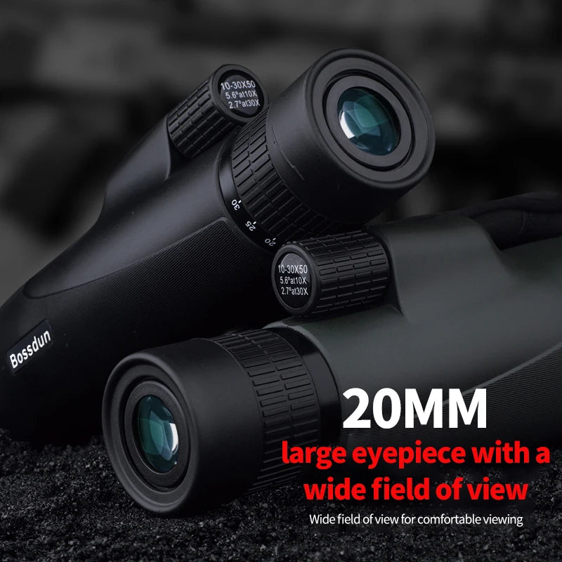 Monoculaire Zoom 10-30x50 Noir, Mini-Trépied et Support Smartphone selon Modèle, vue 5