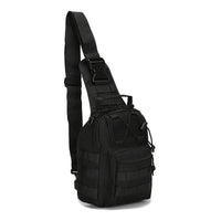 Sacoche Tactique Bandoulière à Fixation MOLLE en Toile 600D, 6 Coloris