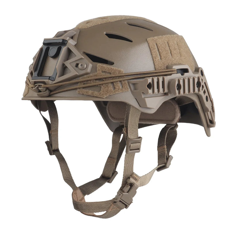 Casque Airsoft Tactique Haute Coupe, Version Simplifiée ABS, 56-60 cm, Rails Latéraux, vue 10