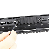 Section de Rail Picatinny 20 mm pour Garde-Main KeyMod en Aluminium, 4 à 13 Fentes, à l'Unité ou en Lot, vue 5