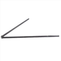 Porte-Cible Tir à l'Arc Articulé en Métal, Paire de 50 cm, pour Cibles de 40 à 80 cm