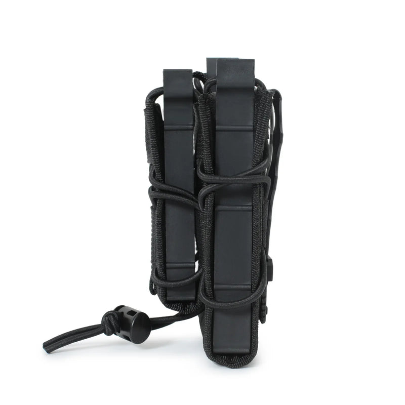 Porte-Chargeur MOLLE Double pour Fusil 5,56 mm et Pistolet 9 mm, Nylon 1000D, vue 6