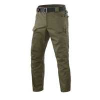 Pantalon Tactique Homme Multipoches Ripstop, Camouflage ou Vert Armée, S à XXXL, vue 6