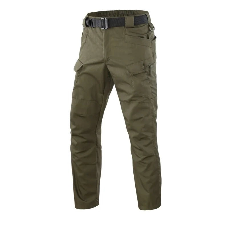 Pantalon Tactique Homme Multipoches Ripstop, Camouflage ou Vert Armée, S à XXXL, vue 6