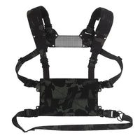 Gilet Tactique Mini Chest Rig Léger, Bretelles en H Réglables, 25 x 15 cm, vue 10