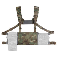Gilet Tactique Chest Rig Grand Format, Platines Latérales Ajourées, 28 x 19 cm, vue 5