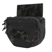 Pochette Ventrale pour Gilet Tactique, Nylon 500D, Fixation Auto-Agrippante, 5 Coloris, vue 9