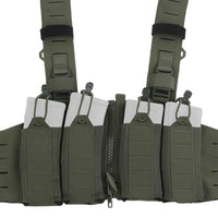 Gilet Tactique Chest Rig Léger à Quatre Porte-Chargeurs M4, AR et AK, 30 x 24 cm, vue 5