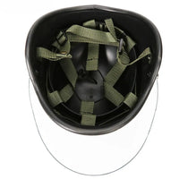 Casque Tactique Airsoft avec Visière Relevable et Cagoule, Noir ou Beige, 55-60 cm, vue 5