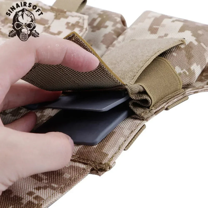 Inserts de Rétention pour Porte-Chargeur de Poche Ouverte, Lot de 3, Noir, Vert ou Beige Sable, vue 7