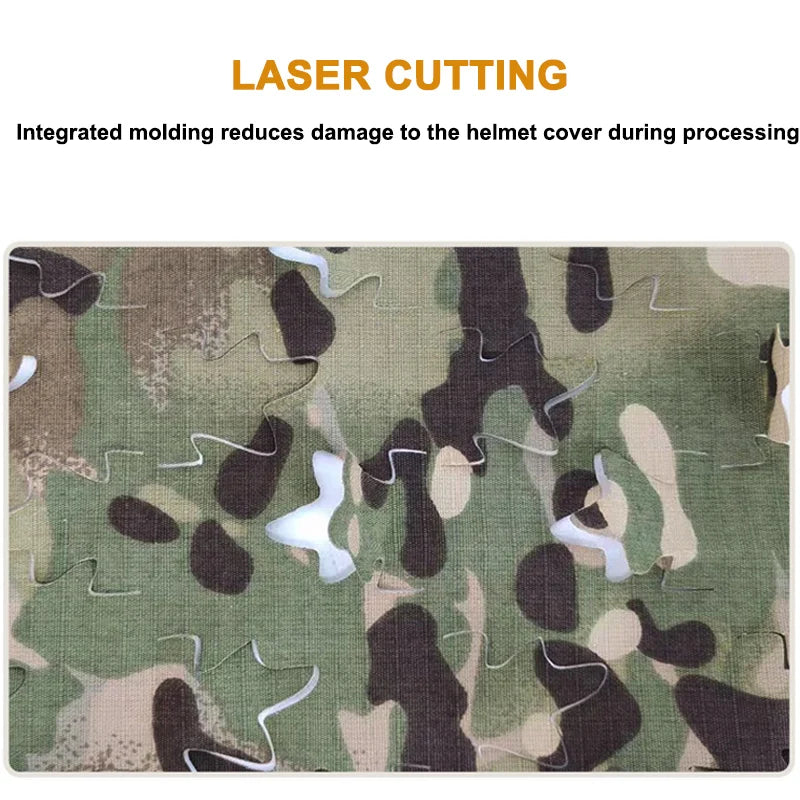 Kit Camouflage 3D pour Casque et Sac à Dos, 60 ou 80 L, vue 6