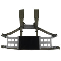 Gilet Tactique Chest Rig Grand Format, Platines Latérales Ajourées, 28 x 19 cm, vue 7