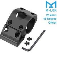 Support de Lampe Tactique Déporté pour Garde-Main M-LOK, Aluminium Noir, vue 8