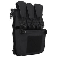 Panneau Dorsal Tactique à Triple Porte-Chargeur et Poche Zippée pour Porte-Plaques, Six Coloris, vue 8