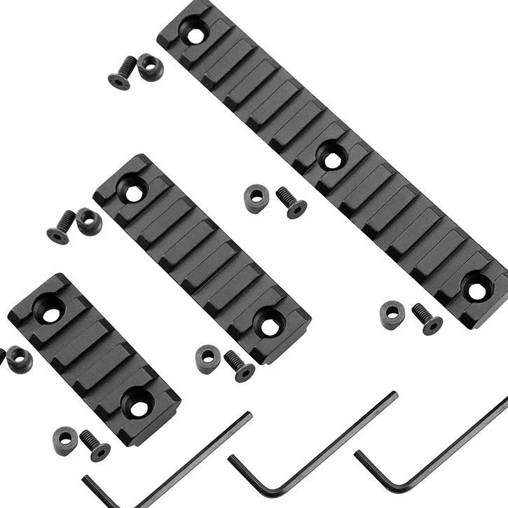 Section de Rail Picatinny 20 mm pour Garde-Main KeyMod en Aluminium, 4 à 13 Fentes, à l'Unité ou en Lot, vue 6