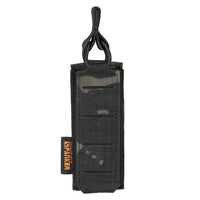 Porte-Chargeur Ouvert pour Pistolet 9 mm en Nylon, Fixation MOLLE, Sangle de Retrait, 6 Coloris, vue 7