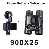 Jumelles Pliantes Compactes Noires, Objectif 25 mm, Support Smartphone en Option, vue 8