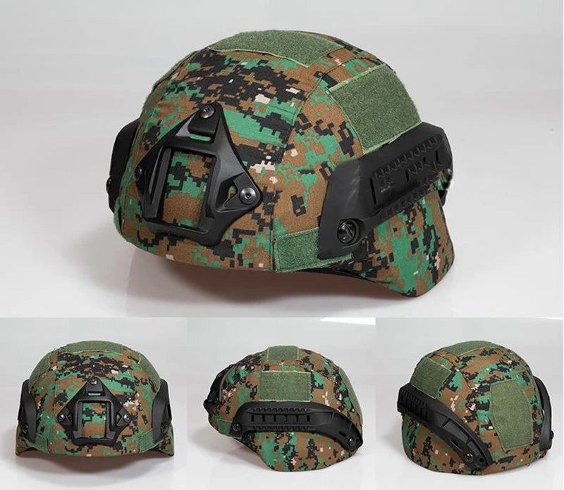 Housse de Casque Airsoft Type MICH 2000, Coton et Polyester, 15 Coloris, vue 15