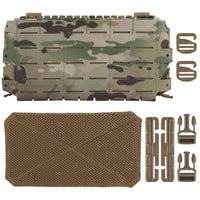Porte-Chargeurs Triple Panneau Frontal MOLLE à Découpe Laser, 30 x 20 cm, 6 Coloris, vue 8