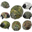 Housse de Casque Tactique Camouflage Type FAST, Taille M, 9 Motifs