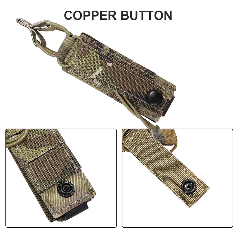 Porte-Chargeur 9 mm Mince à Découpe Laser, Nylon 500D, 10,3 cm, vue 5