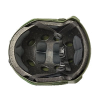 Casque Airsoft Tactique avec ou sans Orifices, Rails Latéraux et Bandes Auto-Agrippantes, vue 6