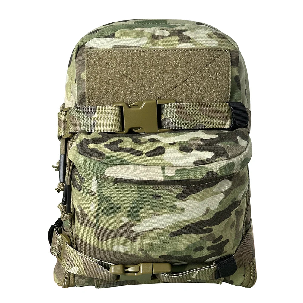 Sac d'Hydratation MOLLE 2 L en Nylon 500D pour Gilet Tactique, Sept Coloris