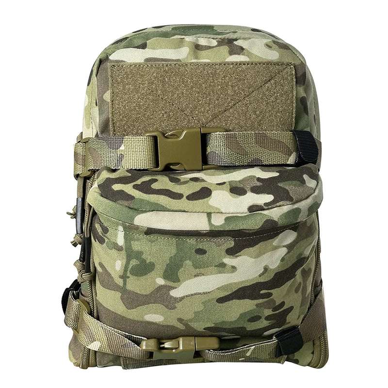 Sac d'Hydratation MOLLE 2 L en Nylon 500D pour Gilet Tactique, Sept Coloris