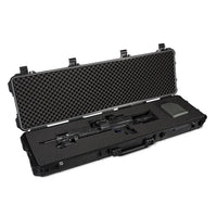 Mallette Arme Longue Rigide à Roulettes Noire, 113 à 135 cm, avec ou sans Mousse, vue 7