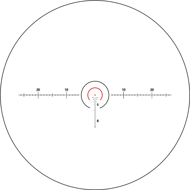 Lunette de Visée 1-6x24 à Plan Focal Avant, Réticule Gradué Éclairé, vue 5