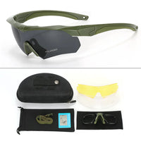 Lunettes de Tir à Demi-Monture, 3 Verres Interchangeables, Étui et Insert Optique, vue 6