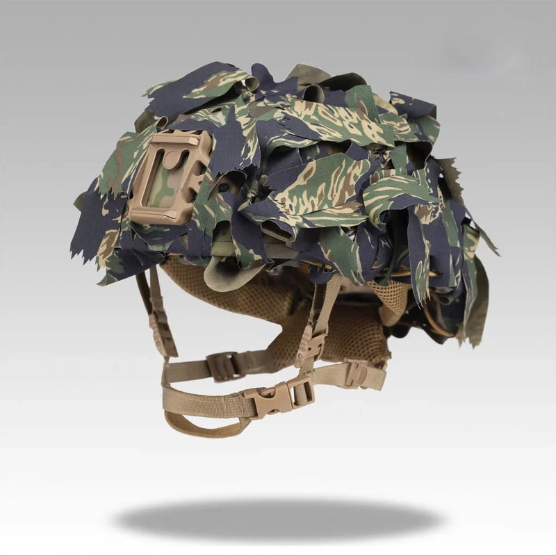 Housse de Casque Tactique Camouflage 3D en Nylon-Coton Rip-Stop, 13 Coloris, vue 2