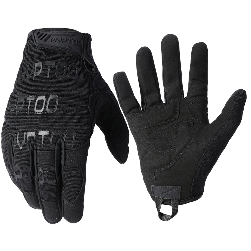 Gants Tactiques Écran Tactile à Paume Renforcée et Poignet Réglable, 4 Coloris, vue 10