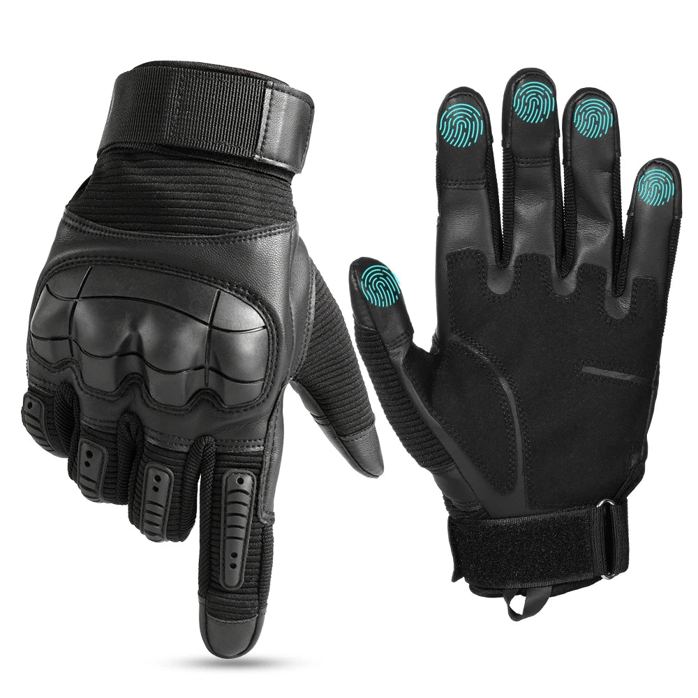 Gants Tactiques Écran Tactile à Coque Rigide, Noir, Vert ou Marron, vue 8