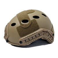 Casque Airsoft Tactique avec ou sans Orifices, Rails Latéraux et Bandes Auto-Agrippantes, vue 8