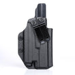 Holster IWB G19 avec Lampe et Point Rouge, Noir ou Aspect Carbone
