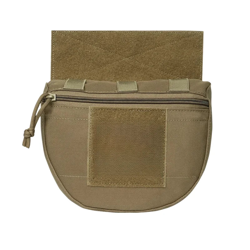 Pochette Pendante Sous-Ventrale pour Gilet Tactique, Polyester 1000D, 2 L, 21 x 24 x 4 cm, 4 Coloris, vue 6