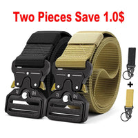 Ceinture Tactique Nylon à Boucle Métal Démontage Rapide, 3,8 cm, avec Mousqueton, vue 18
